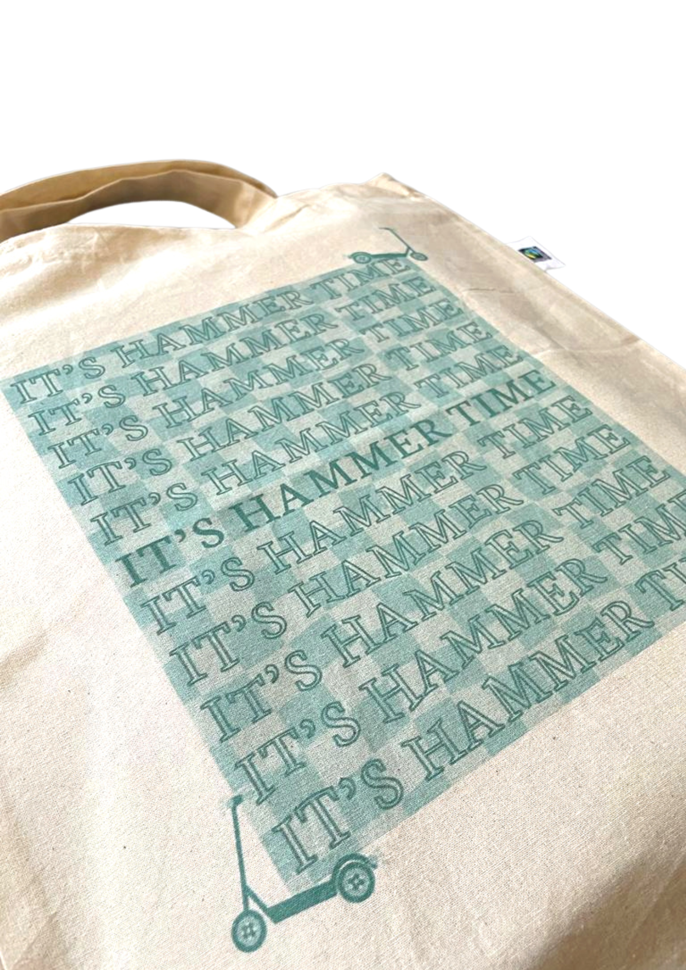 Formula by Lina Lewis Hamilton It's Hammer Time Tote Bag